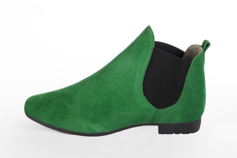 Bottines store vert emeraude